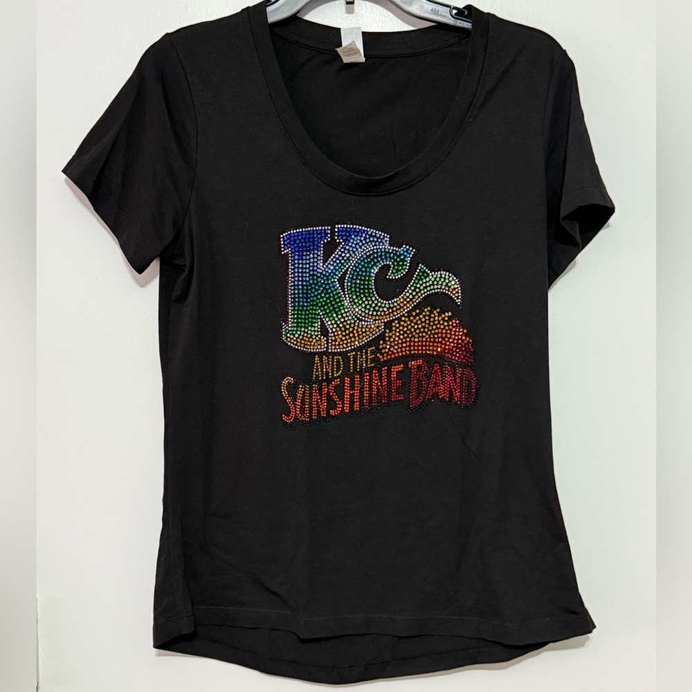 Bejeweled KC and the Sunshine Band Tour T-Shirt 🪩 !